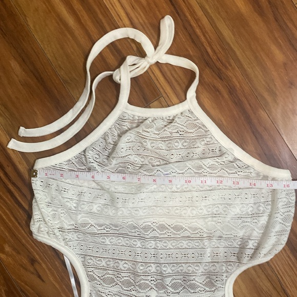 Yitty off white knit flare leg jumpsuit, size 1X, NWT. - Picture 7 of 16